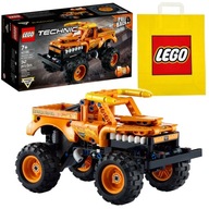 LEGO 42135 TECHNICS MONSTER JAM TRUCK + El Toro 2v1 RACER + LEGO BAG