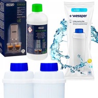 DeLonghi DESCALER 500ml + 2x filter Wessper AquaLunga do kávovaru