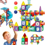 SET MAGNETICKÝCH STAVEBNÝCH BLOKOV CULOODROME PUZZLE TRACK HRAD 148 ks