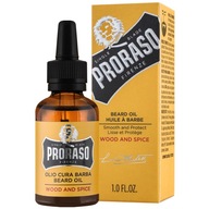 Proraso Wood & Spice Beard Oil - drevitý a korenistý olej na fúzy, 30ml