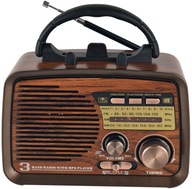 PRENOSNÉ KUCHYNSKÉ RÁDIO RETRO FM USB SD BLUETOOTH