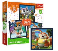 34865 KOCKY PUZZZLE SPOZNAJTE ROZTOMILÉ MAČIATKY 44 MAČIEK 3