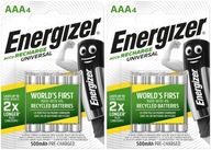 8x ENERGIZER Univerzálna batéria AAA R03 500mAh