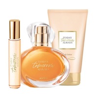 AVON TTA Tomorrow Parfume Set Balsam Parfume bag