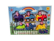 PEPPA PIG CARS DRIVE FÓRKY 6 KS AUTO