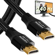 HDMI 2.1 8K KÁBEL ULTRA VYSOKÁ RÝCHLOSŤ 48 Gb/s eARC FHD 240 Hz VAYOX 1,5 m