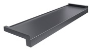 Vonkajší parapet Oceľ Antracit RAL 7024 30cm