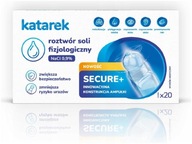 KATAREK SECURE+ AMPULKY S FYZIOLOGICKOU SOĽOU 20 x 5ml