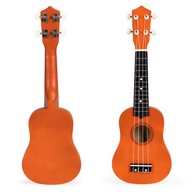 UKULELE GITARA PRE DETI, DREVENÁ, 4 NYLONOVÉ STRUNY