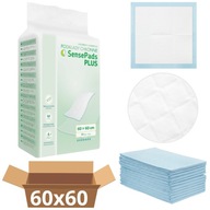 ABSORPČNÉ HYGIENICKÉ VLOŽKY 60X60 CM SILNÉ hrubé SENSEPADS PLUS 30 KS.