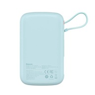 BASEUS POWERBANK 10000MAH 2X USB USB-C PD QC FCP 22,5W 5A S KÁBLOM USB-C