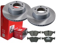 BREMBO PREDNÉ DISKY, DESTIČKY, BMW 5 E39, 296MM