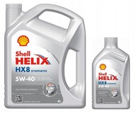 Shell Helix HX8 Synthetic 5W-40 5L (4+1)