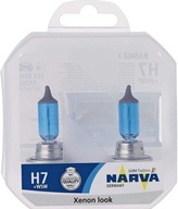 NARVA H7 12V 85W ROZSAH VÝKON BIELY XENÓNOVÝ VZHĽAD +W5W