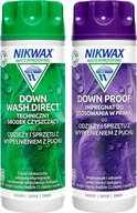 Nikwax Down Wash Direct 300 ml + Down Proof 300 ml