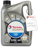 TOTAL QUARTZ 7000 ENERGY 10W40 4L ACEA 2007 A3/B4