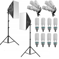 SET HOME STUDIO 2 x softbox 50x70 680W 5500K