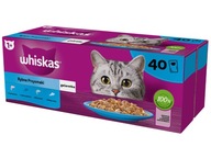 WHISKAS Fish Treats krmivo pre mačky (40 x 85 g)