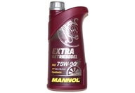 PREVODOVÝ OLEJ - 75W90 MANNOL EXTRA 1L