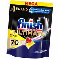 Finish Ultimate kapsule do umývačky riadu Lemon 70 ks