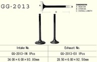 VESRAH SACÍ VENTIL YAMAHA YFM 250 '89-'09, TW 200 '87-'09, XT 225, TTR 230