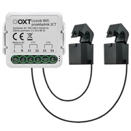 OXT MINI MODUL POČÍTAČ SPOTREBY ENERGIE 2 TRANSFORMÁTOROVÁ SLUČKA 80A CT WIFI TUYA