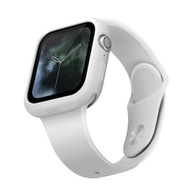 UNIQ Lino silikónové puzdro Kryt rámu Guma pre Apple Watch 4/5/6/SE 44 mm