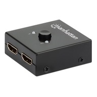 Obojsmerný prepínač HDMI 2x1-1x2 4K 2Port