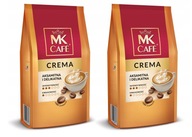 MK Cafe Crema zrnková káva 2x1kg