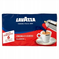 Lavazza Crema Gusto mletá káva 6*250 g