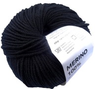 MERINO priadza 100% 2 ČIERNA 50g102m KATIA 14776