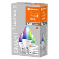 LEDVANCE 3x E14 LED žiarovka 5W RGB DIM SMART+ WiFi