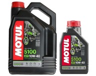 MOTOROVÝ OLEJ MOTUL 10W40 5100 ESTER MA2 4T polosyntetický 5 l