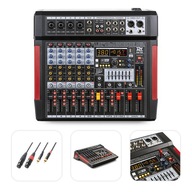 6-kanálový DSP/USB/BT PRO stage mixpult