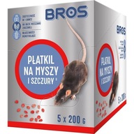 BROS LÍSTKY NA POISON LURE PRE MYŠI A POKRKANY 5x200G