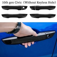 Pre 10th Gen Civic ABS fiber kryt kľučky dverí