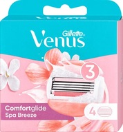 4x NÁPLNE GILLETTE VENUS BREEZE COMFORTGLIDE ORIG