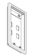 RÁM KRYTU PRE PANELY URMET 6025/RP-OP-M ELITE