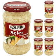 Rolnik Zeler s ananásom do šalátov, 6 x 370 ml dóza