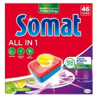 Somat All In One 46 citrónových tabliet do umývačky riadu