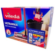 SET Vileda UltraMax vedierko so žmýkačkou + palica + mop + handrička