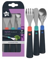 Tommee Tippee METAL CUTLERY lyžička vidlička nôž