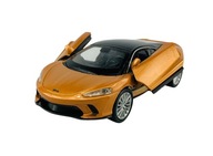 WELLY McLAREN GT GOLD 1:34 NOVÝ KOVOVÝ MODEL