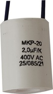 MKP-SL7 2 µF Štartovací kondenzátor 400V