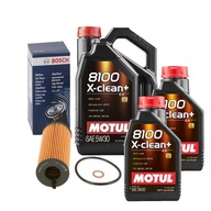 Filter Motul 5W30 BMW X5 X6 M50d E70 E71 F15 F16