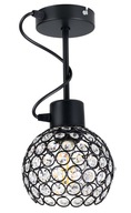 ZÁVESNÁ LAMPA pevný stropný luster E27 CRYSTAL