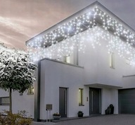 Svetelné námrazy INT / OUT 100 LED dĺžka 5,5 m + BLESK BLESK