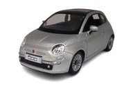 KOVOVÝ MODEL Kinsmart 1:28 2007 FIAT 500