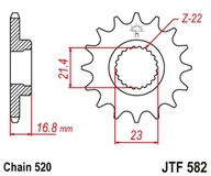 JT PREDNÉ OZNAČENIE 443 15 YAMAHA XJ 600 DIVERSION '92-'03 (44315JT)