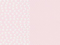 Baliace papiere - Kitty - Dots - Pink - 2 x 70/200cm